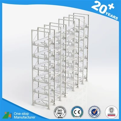 Radio shuttle racking system
