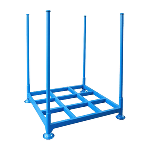 Cold Storage Stacking Metal Racks Multi-Level Corrosion Protection