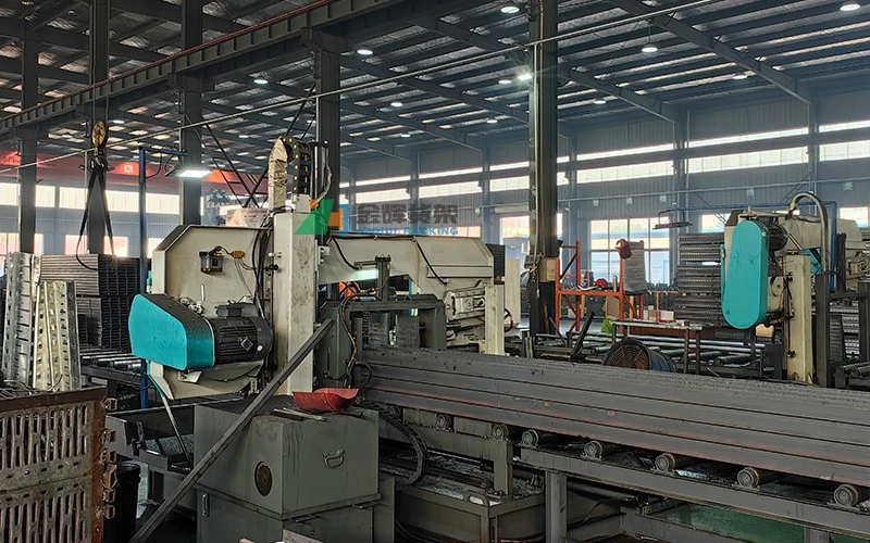 Heavy duty beam processing line