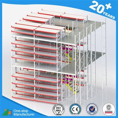 Warehouse multi-tier rack