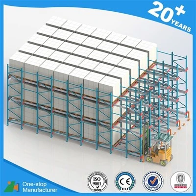 Pallet shuttle racking system