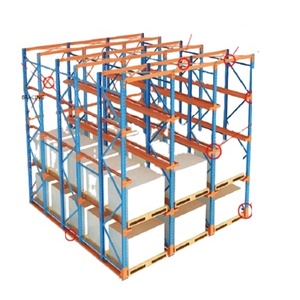 Industrial Steel Products VNA Very Narrow Aisle Selective Pallet Racks