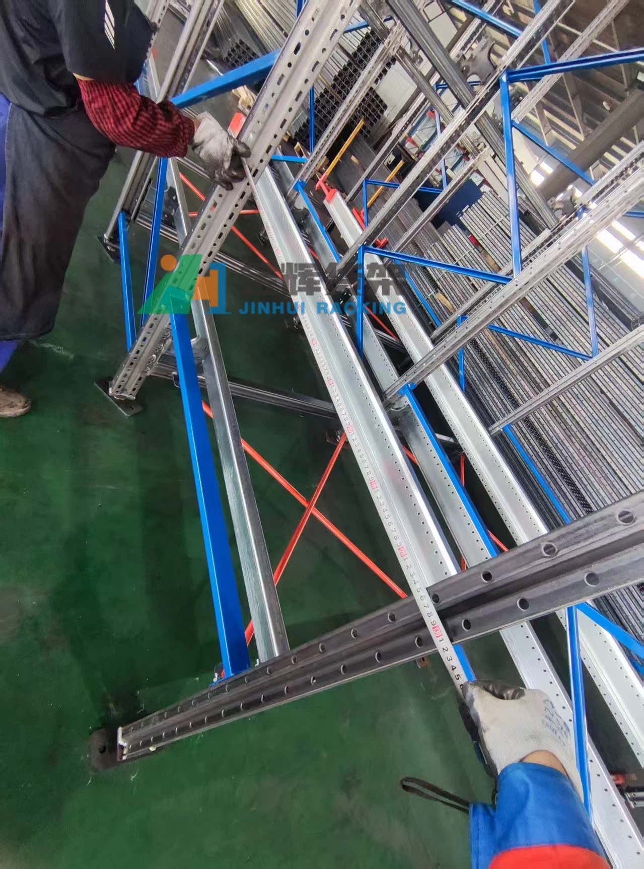 Final dimensional inspection of manufactured rack components