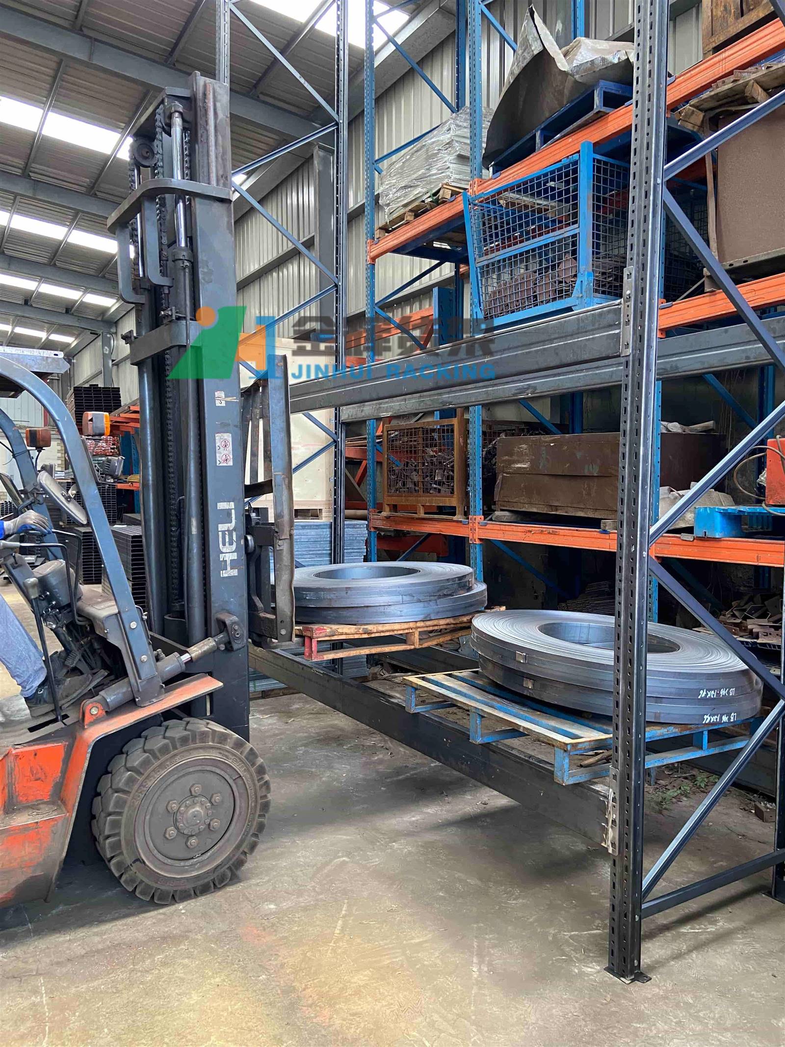 Load testing on uncoated rack components
