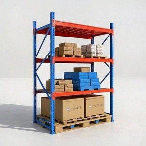 Factory Direct Custom Heavy-Duty Pallet Shelving Green Safe Storage Racks Industrial Free Adjustment Height for Warehouse