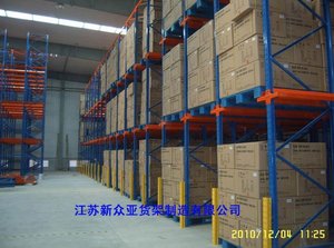 Customized Heavy Duty Drive In Pallet Rack Q235 Steel