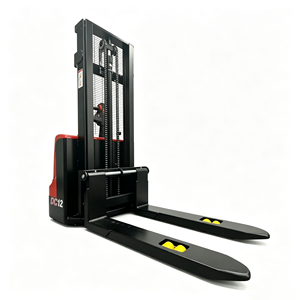 Narrow Aisle Full Electric Stacker 1200kg 3.5m Lifting Flexible Turning