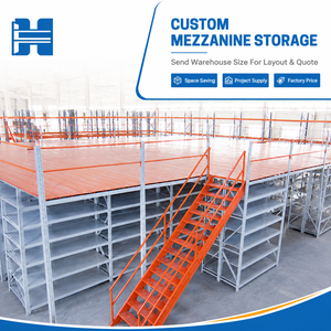 Customized Mezzanine Floor Racking Heavy-Duty Warehouse Storage Racks