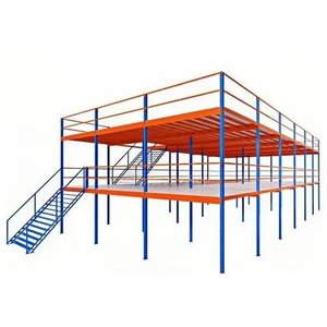 Warehouse Heavy Duty Loft Platform Stacking Racks Storage Rack Pallet Racking Mezzanine Floor Rack