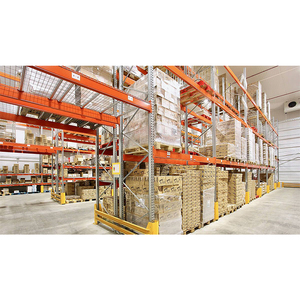 Very Narrow Aisle Storage System Reach Truck Warehouse Solution Space Saving VNA Rack