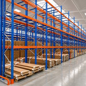 Warehouse Storage Rack System High Density Porta Pallet 1000kg Q235B Cold Rolled Steel Heavy Duty Pallet Rack Warehouse
