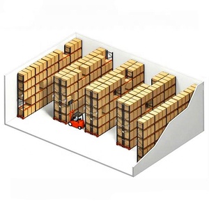 ISO CE Load 1000-3000 KG Per Level Warehouse Storage Heavy Duty Double Deep Steel Pallet Racking