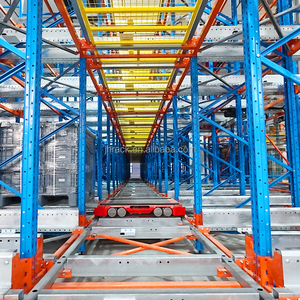 Customizable Multi-Deep 4-Way Shuttle Pallet Racking System