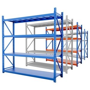 Factory Direct Steel 4-Layer Heavy Duty Metal Long Span Shelving