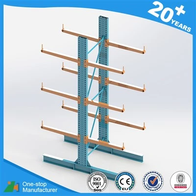 Cantilever rack system for long materials