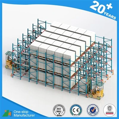 Radio shuttle pallet racking