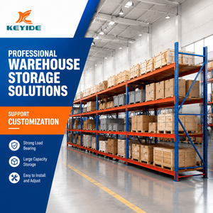 Heavy Duty Pallet Storage Rack With Side Safety Mesh
