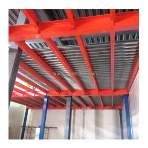 Heavy Duty Warehouse Racks Loft Platform Storage Shelf Steel Mezzanine Office Attic Mezzanine Floor Rack for Cargo Equipment