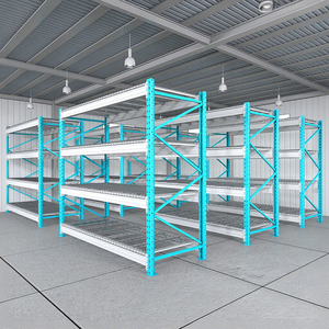 Warehouse Heavy Duty Stackable Pallet Rack Metal Garage Shelves