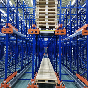 Free Labor Control Robotics Radio Pallet Shuttle Racking System With CE Certificate