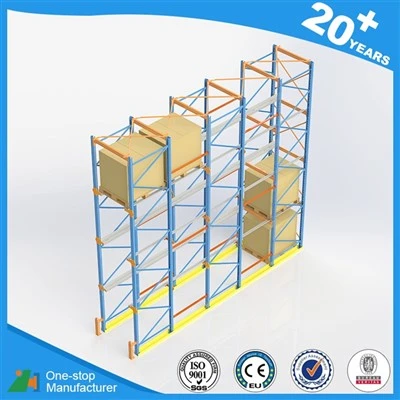 Drive in pallet racking system