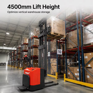 2000kgs Walkie Pallet Stacker Full Electric Advanced DC Drive System